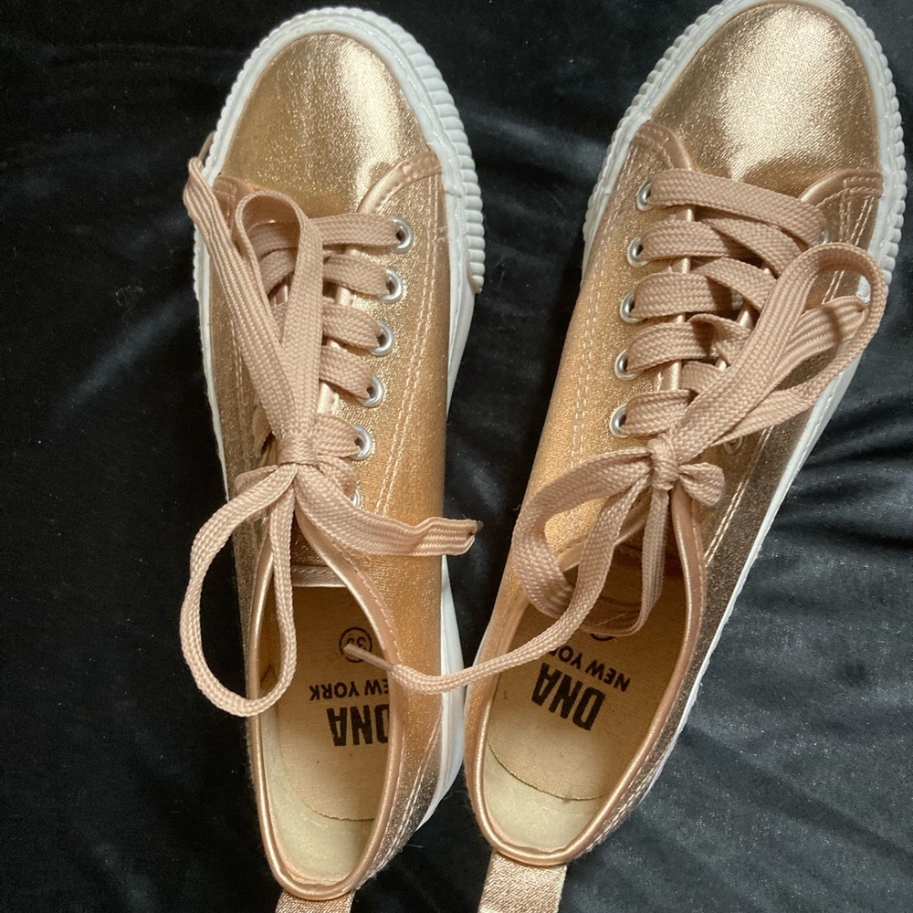 Gold DNA sneakers
